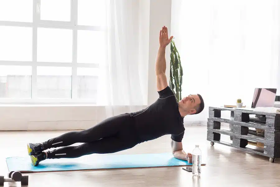 Side Plank with Rotation