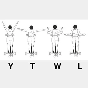 Prone Y-T-W Raises